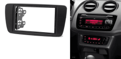 2-din inbouwframe / paneel SEAT Ibiza 2008-2015
