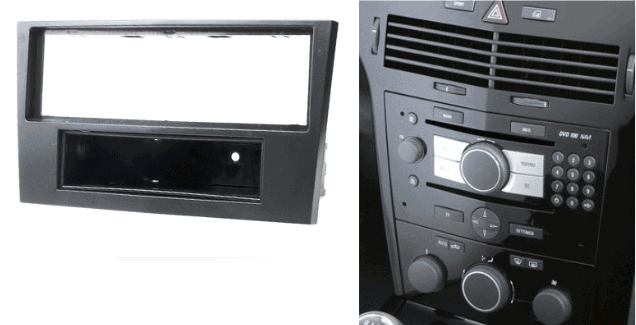 1-din inbouwframe / paneel OPEL Astra (H) 2004-2010; Antara