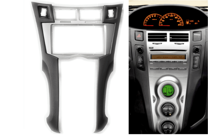 2-din inbouwframe / paneel TOYOTA Yaris