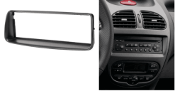 1-din inbouwframe / paneel PEUGEOT (206) 1998-2007