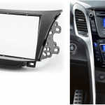 2-din inbouwframe / paneel HYUNDAI i-30 2012+; Elantra GT (GD) 2012+