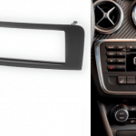 1-din inbouwframe / paneel MERCEDES-BENZ A-klasse (W176) 2012+; B-klasse (W246) 2012+; GLA-klasse (X156) 2014+