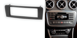 1-din inbouwframe / paneel MERCEDES-BENZ A-klasse (W176) 2012+; B-klasse (W246) 2012+; GLA-klasse (X156) 2014+