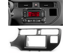 2-din inbouwframe / paneel KIA Rio (UB)