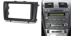 2-din inbouwframe / paneel TOYOTA Avensis (T270) 2009-2015 ((Black)