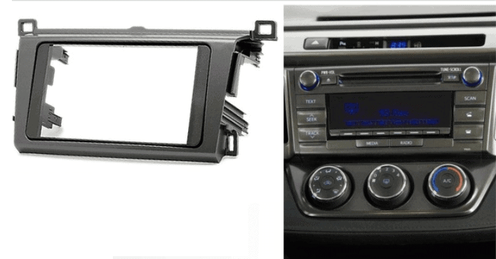 2-din inbouwframe / paneel TOYOTA RAV4 2013+