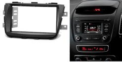 2-din inbouwframe / paneel KIA Sorento (XM) 2012-2015