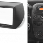 2-din inbouwframe / paneel CITROEN Nemo 2008+ / PEUGEOT Bipper 2008+ / FIAT Fiorino