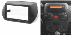 2-din inbouwframe / paneel CITROEN Nemo 2008+ / PEUGEOT Bipper 2008+ / FIAT Fiorino