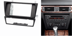 2-din inbouwframe / paneel BMW 3-Series (E90/91/E92/E93) 2004-2012  (Auto Air-Conditioning