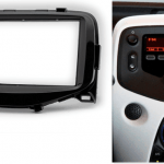 2-din inbouwframe / paneel CITROEN C1 2014+ / TOYOTA Aygo 2014+ / PEUGEOT (108) 2014+