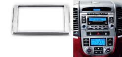 2-din inbouwframe / paneel HYUNDAI Santa Fe 2006-2012 (Siver)