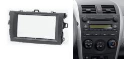 2-din inbouwframe / paneel TOYOTA Corolla 2007-2013 (Black)
