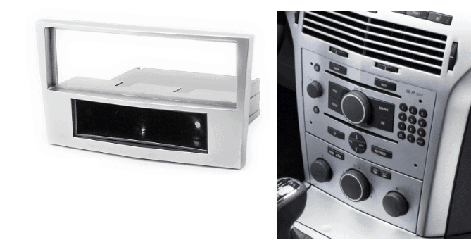 1-din inbouwframe / paneel OPEL Astra (H) 2004-2010; Antara