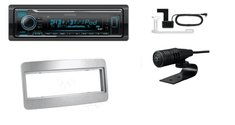 1 din bluetooth autoradio Toyota Yaris
