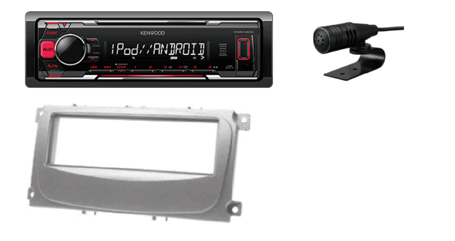 1-din bluetooth autoradio Ford Focus