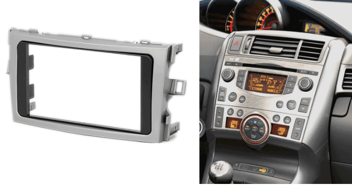 2-din inbouwframe / paneel TOYOTA Verso 2009+