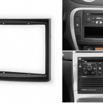 2-din inbouwframe / paneel CITROEN C2 2003-2009; C3 2001-2010; Berlingo 2008+; Jumpy 2007-2016 / FIAT Scudo 2007+ / PEUGEOT (207) 2006-2012