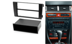 1-din inbouwframe / paneel AUDI A6 (4B) 1997-2005