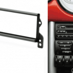1-din inbouwframe / paneel MINI Hatch (R50/R53) 2001-2006; Cabrio (R52) 2004-2007