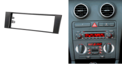 1-din inbouwframe / paneel AUDI A3 (8P/8PA) 2003-2008