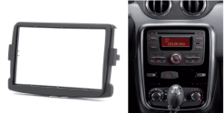 2-din inbouwframe / paneel RENAULT Duster 2010+; Logan