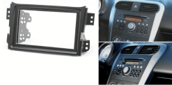 2-din / 2-din inbouwframe / paneel OPEL Agila 2008-2014 / SUZUKI Splash
