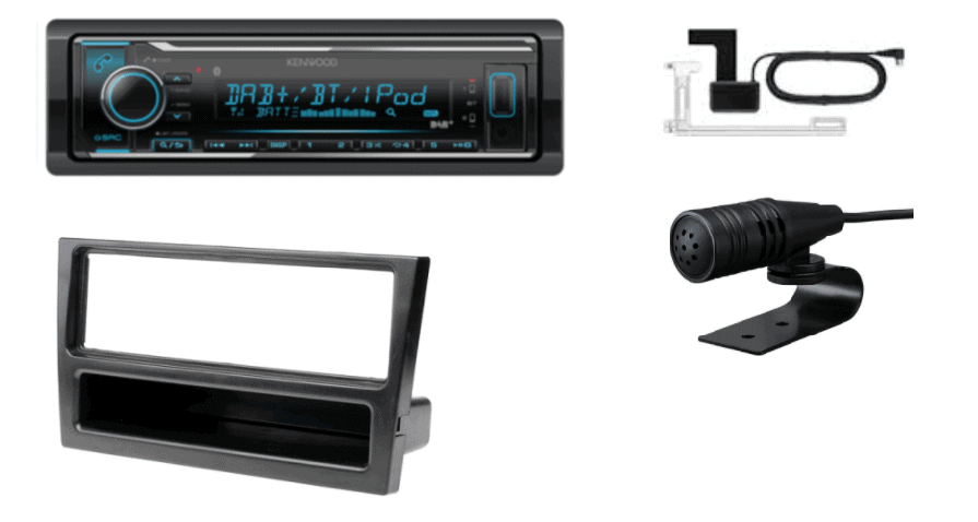 DAB+ bluetooth autoradio Opel Agila