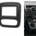 2-din inbouwframe / paneel RENAULT Trafic 2014+ / OPEL Vivaro 2014+