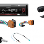 1-din bluetooth autoradio Peugeot 207