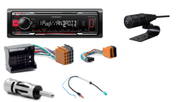 1-din bluetooth autoradio Peugeot 207