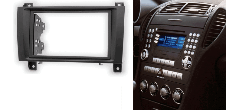 2-din inbouwframe / paneel MERCEDES-BENZ SLK-klasse (R171) 2004-2011