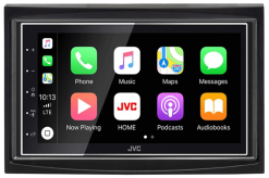 Navigatie DAB+ autoradio met Carplay en Android auto JVCKenwood voor Citroën C2, C3, Berlingo, Jumpy
