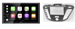 Navigatie DAB+ autoradio met Carplay en Android auto JVCKenwood voor FORD Transit Custom
