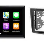 Kenwood DMX6523DAB voor div Opel modellen (met cd 30, cd70, dvd90) grijs | Draadloos Apple CarPlay & Android Auto | DAB+ autoradio