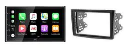 Kenwood DMX6523DAB voor div Opel modellen (met cd 30, cd70, dvd90) grijs | Draadloos Apple CarPlay & Android Auto | DAB+ autoradio