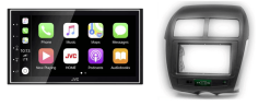 Navigatie DAB+ autoradio met Carplay en Android auto JVCKenwood voor Citroen C4 aircross 2012+