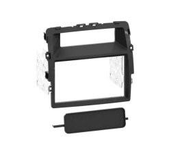 2-din paneel / inbouwframe passend in Opel Vivaro, Renault Trafic 2011-2014