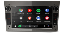 Opel navigatie autoradio | octa core chip | draadloos smartphone link | DSP sound - antraciet grijs