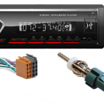 1-din autoradio Citroen C2, C3. Berlingo, Fiat Scudo