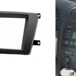 2-din inbouwframe / paneel Skoda Octavia 2004 - 2013, Laura 2004 - 2008, Yeti 2009+