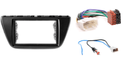 Suzuki 2-din installatie kit SX4, S Cross met kabel en antenne