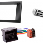 Ford Mondeo 2-din inbouwpaneel met kabel en antenne