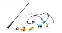 FM dak antenne ombouw kit naar DAB+ (digitale radio) antenne voor radio met DAB+