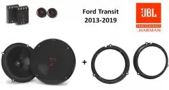 Ford Transit speakers Audio upgrade JBL 250W / 50Watt RMS + ringen