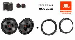 Ford Focus speakers Audio upgrade JBL premium 270W / 70Watt RMS + ringen