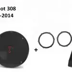Peugeot 308 speakers + Subwoofer 200Watt Audio upgrade JBL 225W / 45Watt RMS + ringen