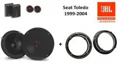 Seat Toledo speakers Audio upgrade JBL 250W / 50Watt RMS + ringen