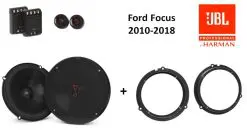 Ford Focus speakers Audio upgrade JBL 250W / 50Watt RMS + ringen