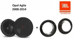 Opel Agila speakers Audio upgrade JBL 225W / 45Watt RMS + ringen
